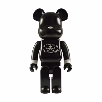 Bearbrick Mastermind Japan 1000% Black