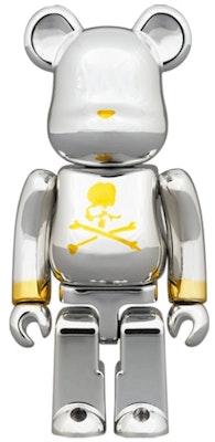 Bearbrick x mastermind JAPAN 100% & 400% Set Silver Order Bearbrick x mastermind JAPAN 100% & 400% Set Silver