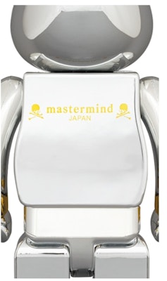 Bearbrick x mastermind JAPAN 100% & 400% Set Silver Lookbook Bearbrick x mastermind JAPAN 100% & 400% Set Silver