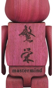 Bearbrick x mastermind JAPAN Karimoku Purple Heart 400%(紫心木) Order Bearbrick x mastermind JAPAN Karimoku Purple Heart 400%(紫心木)