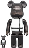 Bearbrick x Medicom Toy Plus 100% & 400% Set 'Black Chrome Ver.' Buy Bearbrick x Medicom Toy Plus 100% & 400% Set 'Black Chrome Ver.'