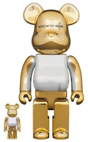 Bearbrick x Medicom Toy Plus 100% & 400% Set 'Gold Chrome Ver.' Bearbrick x Medicom Toy Plus 100% & 400% Set 'Gold Chrome Ver.'