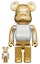 Buy Bearbrick x Medicom Toy Plus 100% & 400% 套装 '金色镀铬版'