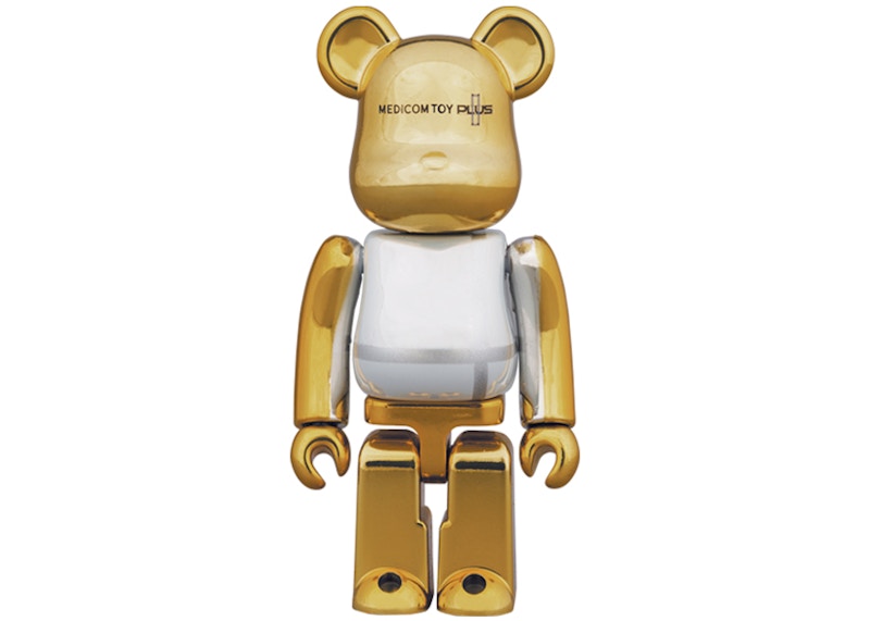 Order Bearbrick x Medicom Toy Plus 100% & 400% 套装 '金色镀铬版'