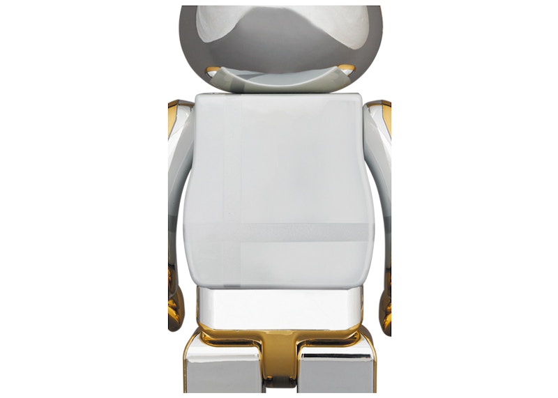 Lookbook Bearbrick x Medicom Toy Plus 100% & 400% 套装 '金色镀铬版'