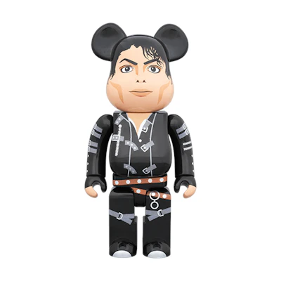 Bearbrick Michael Jackson "Bad" 1000% Black