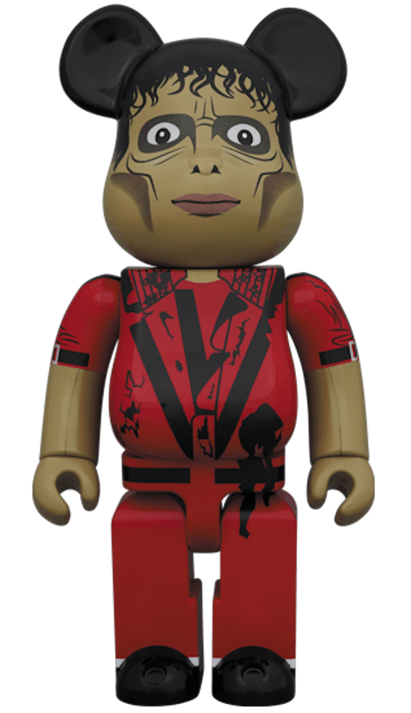 Bearbrick x Michael Jackson Thriller Zombie 1000% Multi