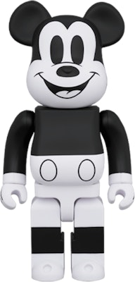 Bearbrick x Mickey Mouse (B&W 2020 Ver.) 1000% Buy Bearbrick x Mickey Mouse (B&W 2020 Ver.) 1000%