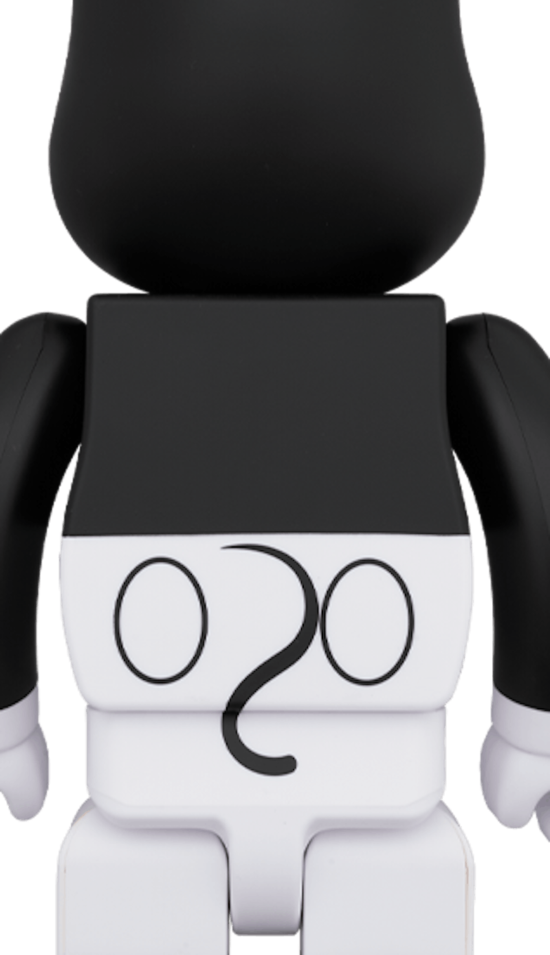 Order Bearbrick x Mickey Mouse (B&W 2020 Versión) 1000%
