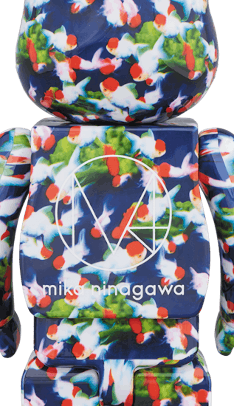 Order Bearbrick x Mika Ninagawa Goldfish 1000% Multicolor.