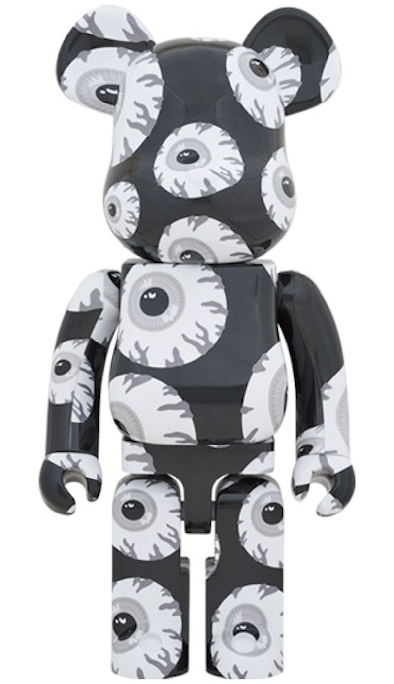 Bearbrick x MISHKA 1000% 'Monochromatic'