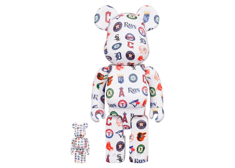 Bearbrick x MLB American League 100% & 400% Set
