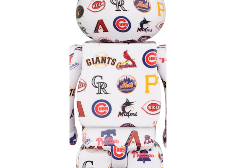 Lookbook Bearbrick x MLB国家联盟100% & 400%套装