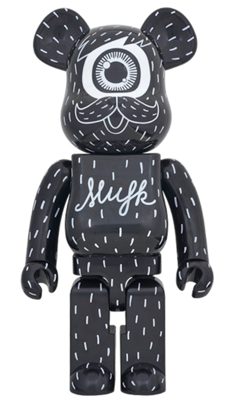 Buy Bearbrick x MMFK 1000% 'Hitam'