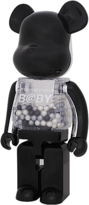 Bearbrick x Mi Primer Bebé 1000% 'Negro Plateado' Buy Bearbrick x Mi Primer Bebé 1000% 'Negro Plateado'