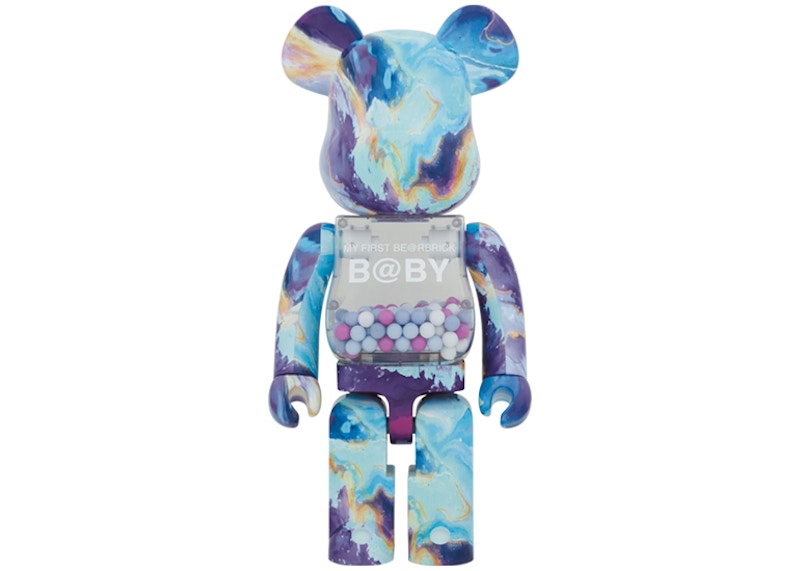 Bearbrick x My First Baby Marble 1000% 'Blue'