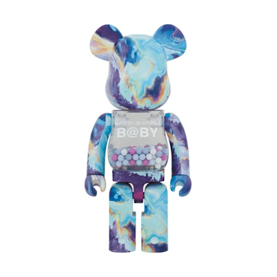 Bearbrick My First Baby Marble 1000% 'Blue'