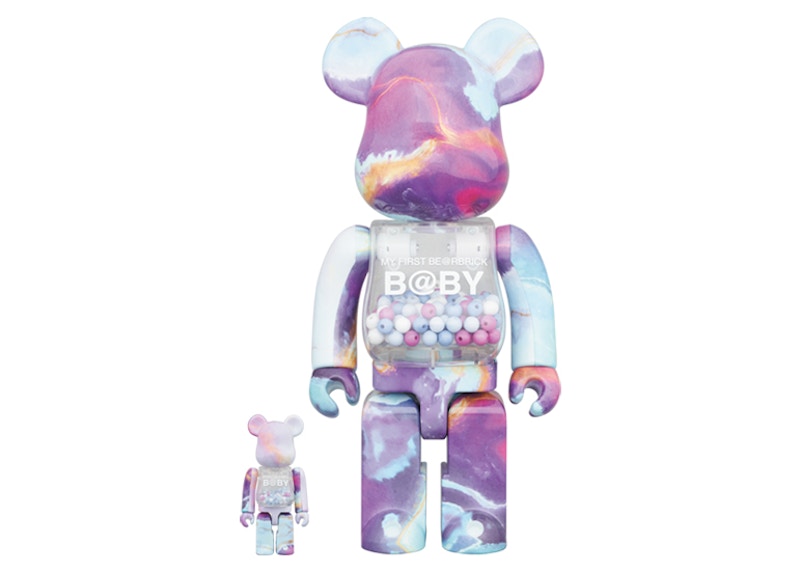 Buy Bearbrick x My First Baby Marble 100% & 400% Set 'Multi