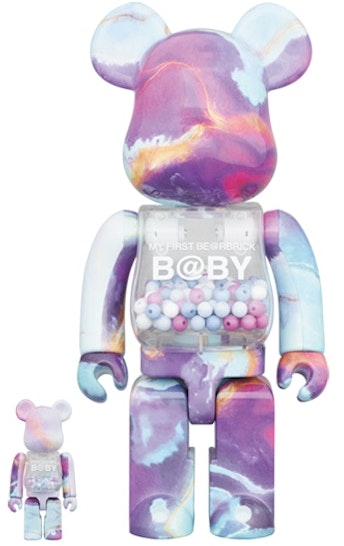 bearbrick-x-my-first-baby-marble-100-and-400-set-multi