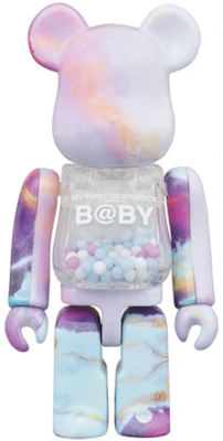 Bearbrick x My First Baby Marble 100% & 400% Set 'Multi' Warna Pelbagai Order Bearbrick x My First Baby Marble 100% & 400% Set 'Multi' Warna Pelbagai