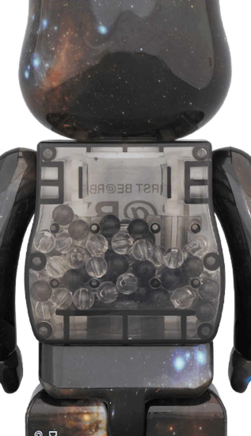 Order Bearbrick x My First Bearbrick 1000% '嬰兒太空版黑色'