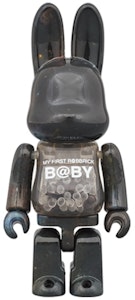 Bearbrick x My First Rabbrick Bayi 100% & 400% Set 'Hitam' Order Bearbrick x My First Rabbrick Bayi 100% & 400% Set 'Hitam'