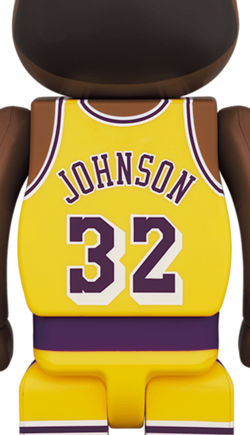 Order Bearbrick x NBA 100% & 400% 套組 '洛杉磯湖人隊魔術強森'