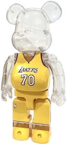 Bearbrick x NBA 100% 'Los Angeles Lakers' Boneka Koleksi Buy Bearbrick x NBA 100% 'Los Angeles Lakers' Boneka Koleksi