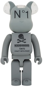 Bearbrick x Neighborhood 1000%「灰色」 Buy Bearbrick x Neighborhood 1000%「灰色」