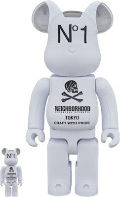 Bearbrick x Neighborhood 100% y 400% Set 'Blanco' Buy Bearbrick x Neighborhood 100% y 400% Set 'Blanco'