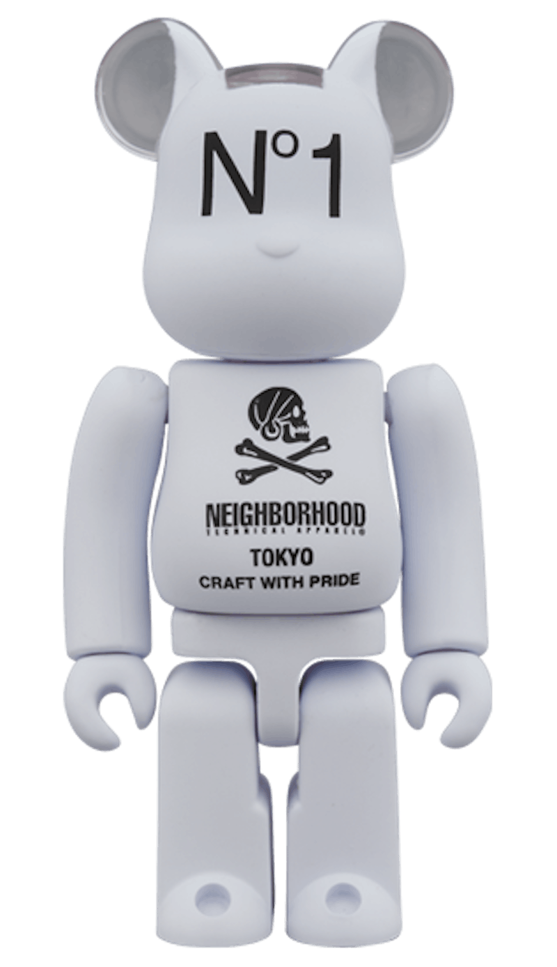 Order Bearbrick x Neighborhood 100% y 400% Set 'Blanco'