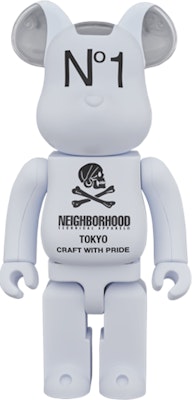 Bearbrick x Neighborhood 100% y 400% Set 'Blanco' Lookbook Bearbrick x Neighborhood 100% y 400% Set 'Blanco'