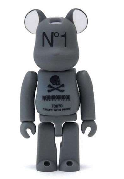 bearbrick-x-neighborhood-100-grey