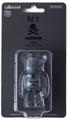Bearbrick x Neighborhood 100% 'Grey' Order Bearbrick x Neighborhood 100% 'Grey'