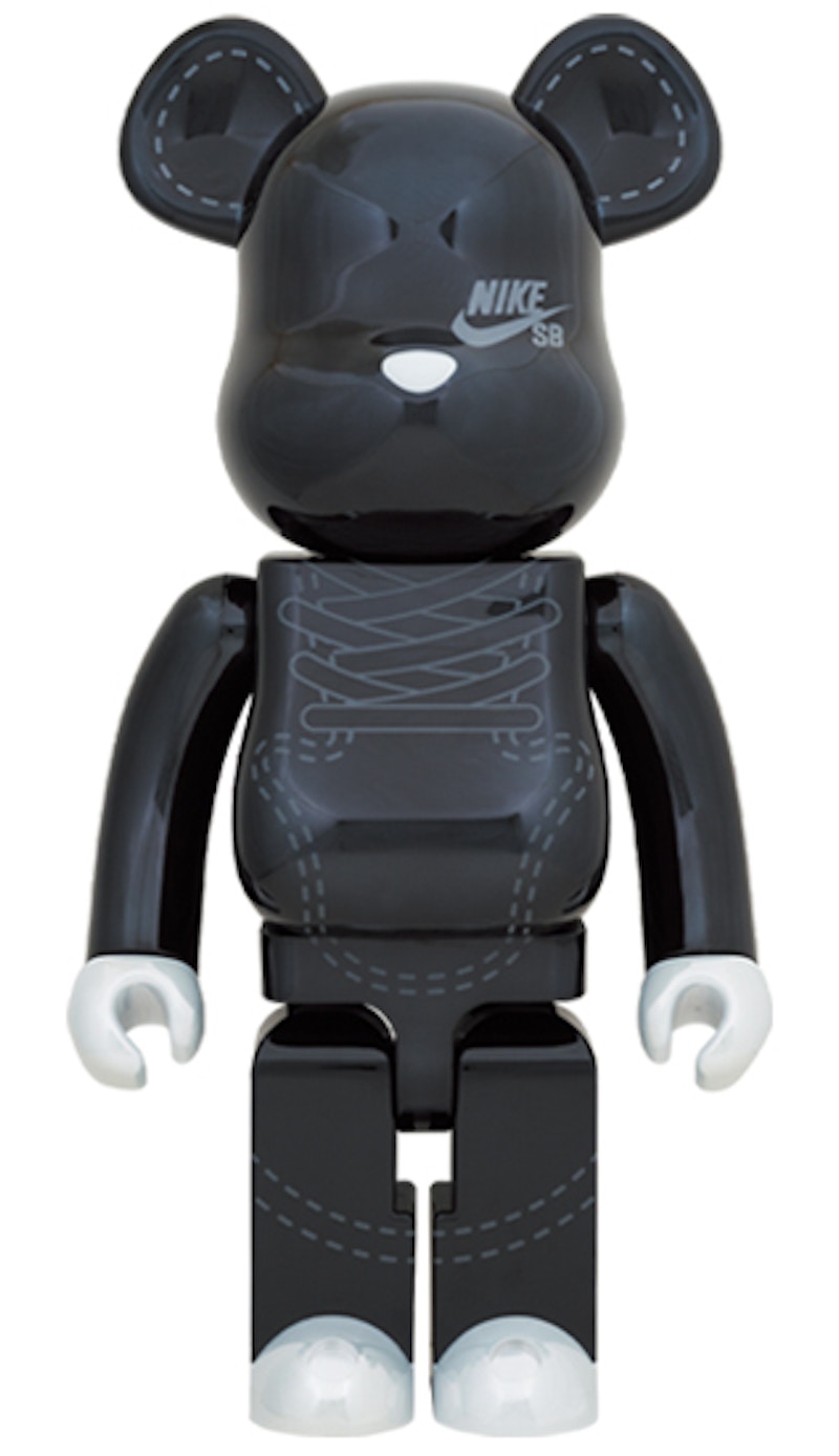 Bearbrick x Nike SB 2020 1000% Black