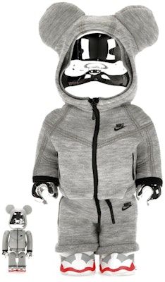 Bearbrick x Nike Tech Fleece N98 100% & 400% Set Buy Bearbrick x Nike Tech Fleece N98 100% & 400% Set