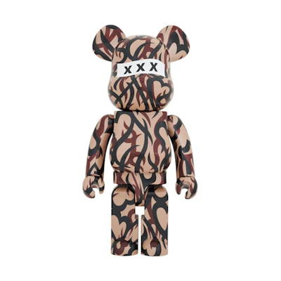 Bearbrick x NUMBER (N)INE x GOD SELECTION XXX (NUMBER (N)XXX) 1000%