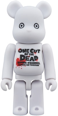 Bearbrick x One Cut Of The Dead 100% 'White' Buy Bearbrick x One Cut Of The Dead 100% 'White'
