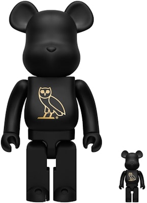 Bearbrick x OVO OG Owl 100% & 400% Set Koleksi 'Hitam'. Buy Bearbrick x OVO OG Owl 100% & 400% Set Koleksi 'Hitam'.