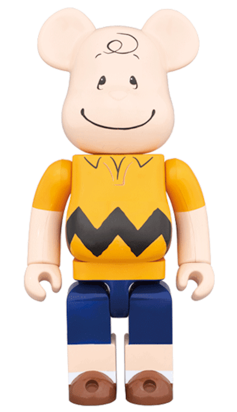 Bearbrick x Peanuts Charlie Brown 2017 Version 1000% Multi