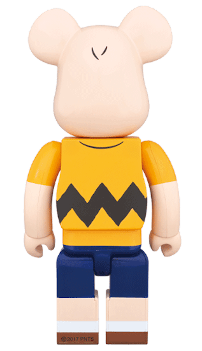 Order Bearbrick x Peanuts Charlie Brown 2017 Versi 1000% Multi