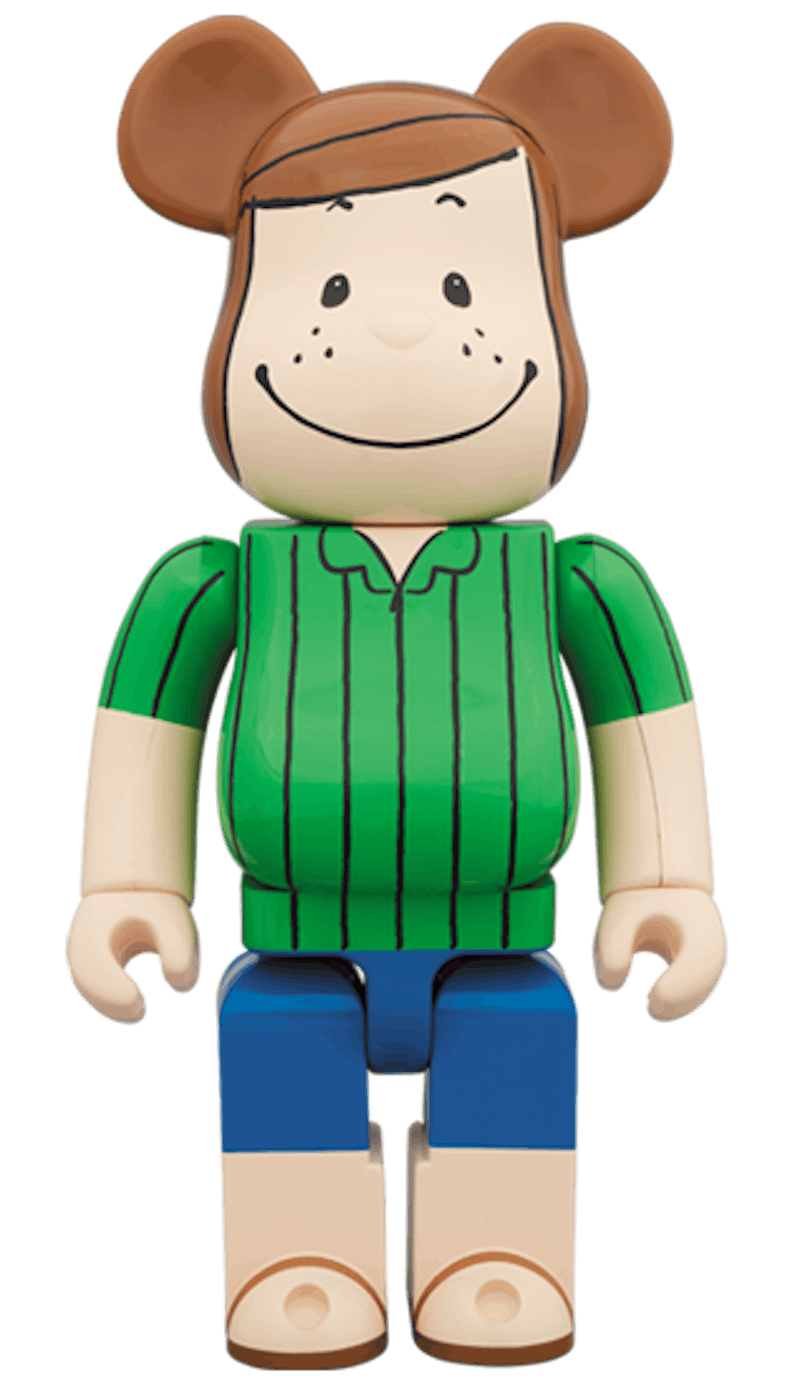 Bearbrick x Peanuts Peppermint Patty 1000% Multi