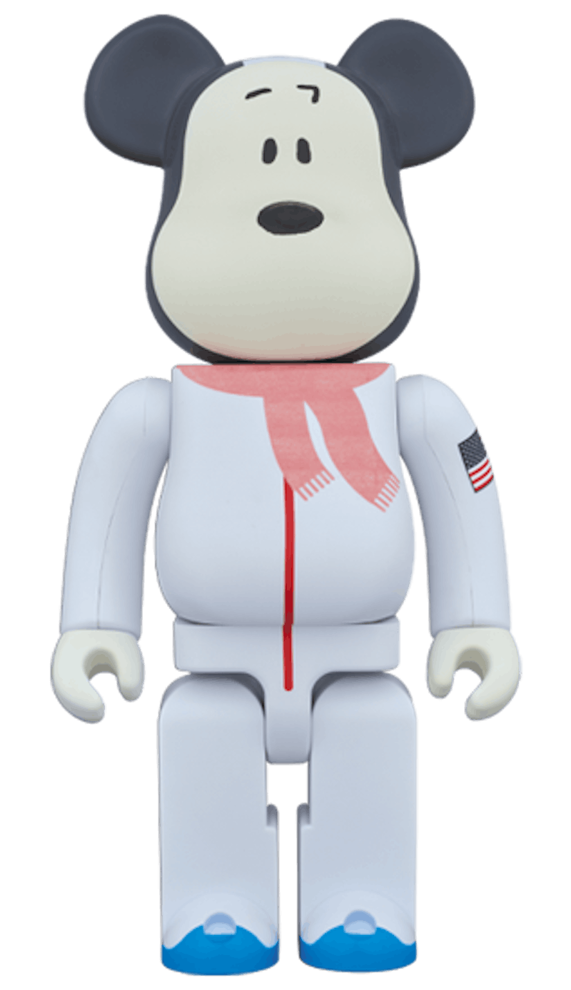 Bearbrick x Peanuts Snoopy Astronaut 1000% Multi