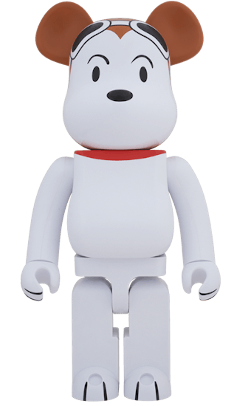 Bearbrick x Peanuts Snoopy Flying Ace 1000% Multi