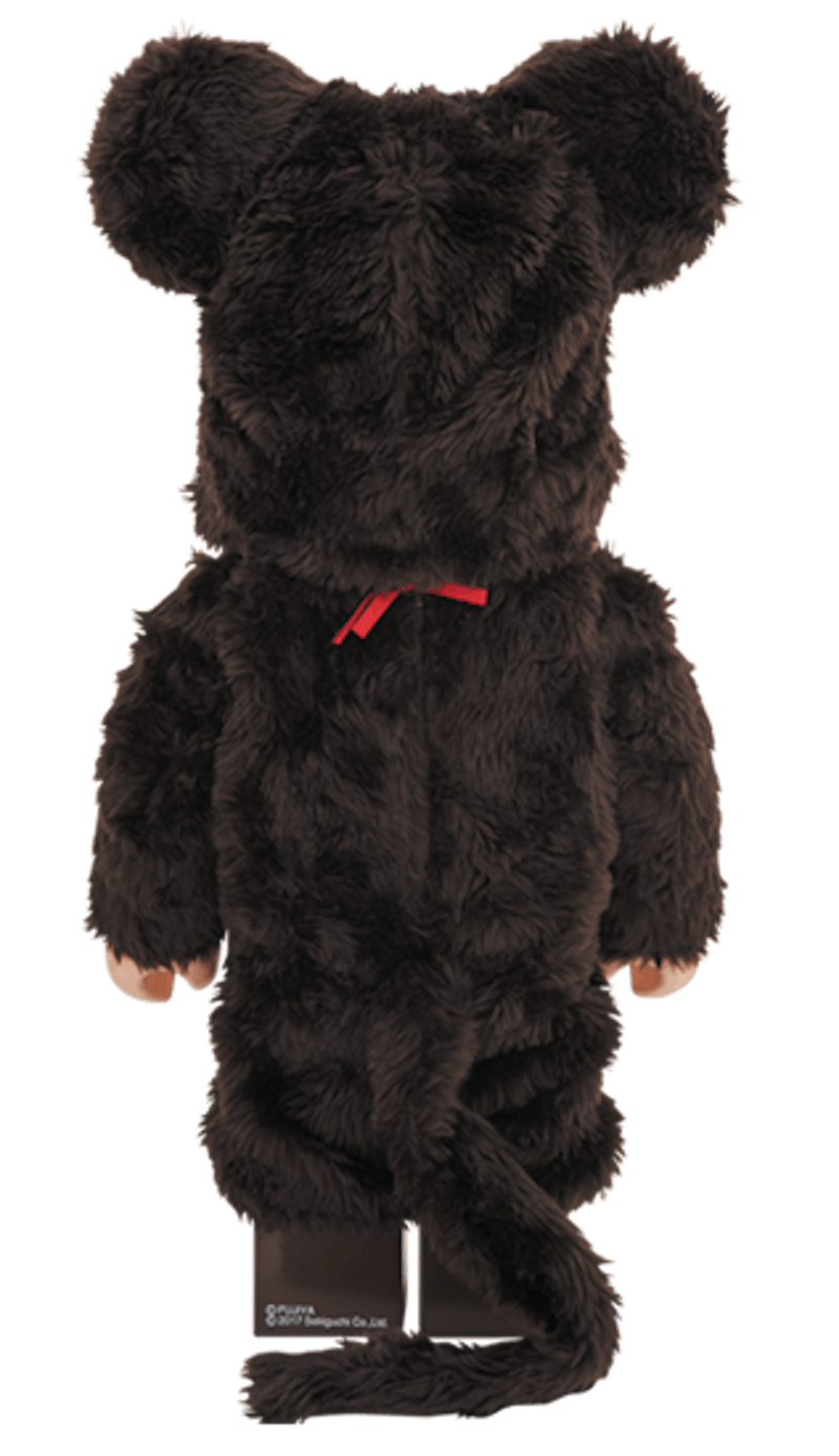 Bearbrick Peko Monchhichi Pekochhichi 1000% 'Brown' 圖 2
