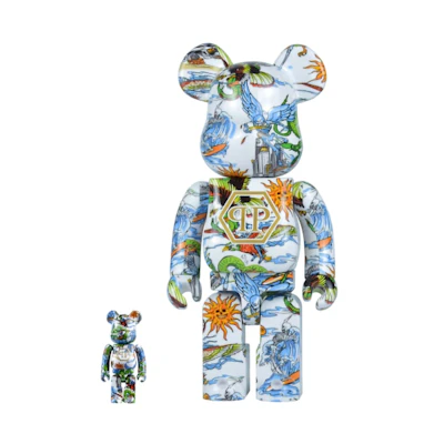 Bearbrick Philipp Plein 100% & 400% Set