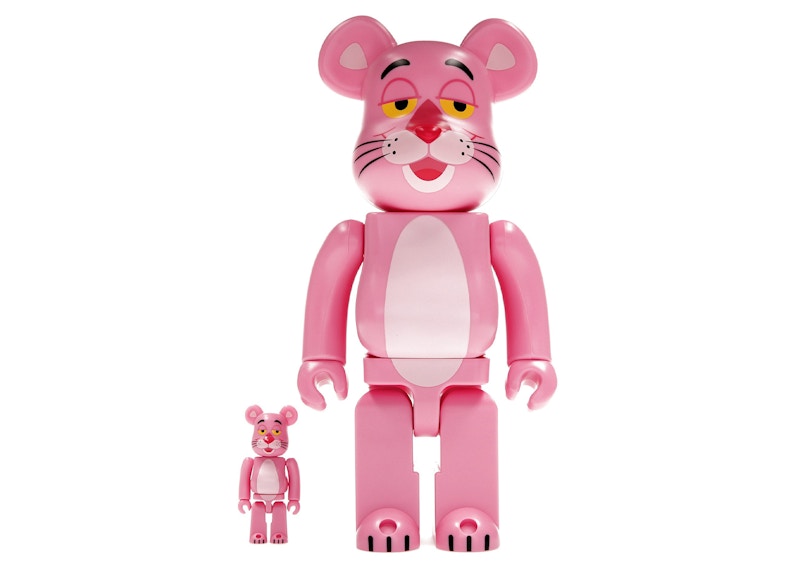 Bearbrick x Pink Panther 100% & 400% Set