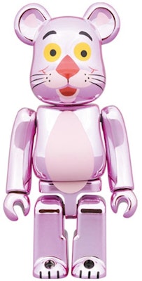 Bearbrick x Pink Panther 100% & 400% Set Chrome Ver. Order Bearbrick x Pink Panther 100% & 400% Set Chrome Ver.