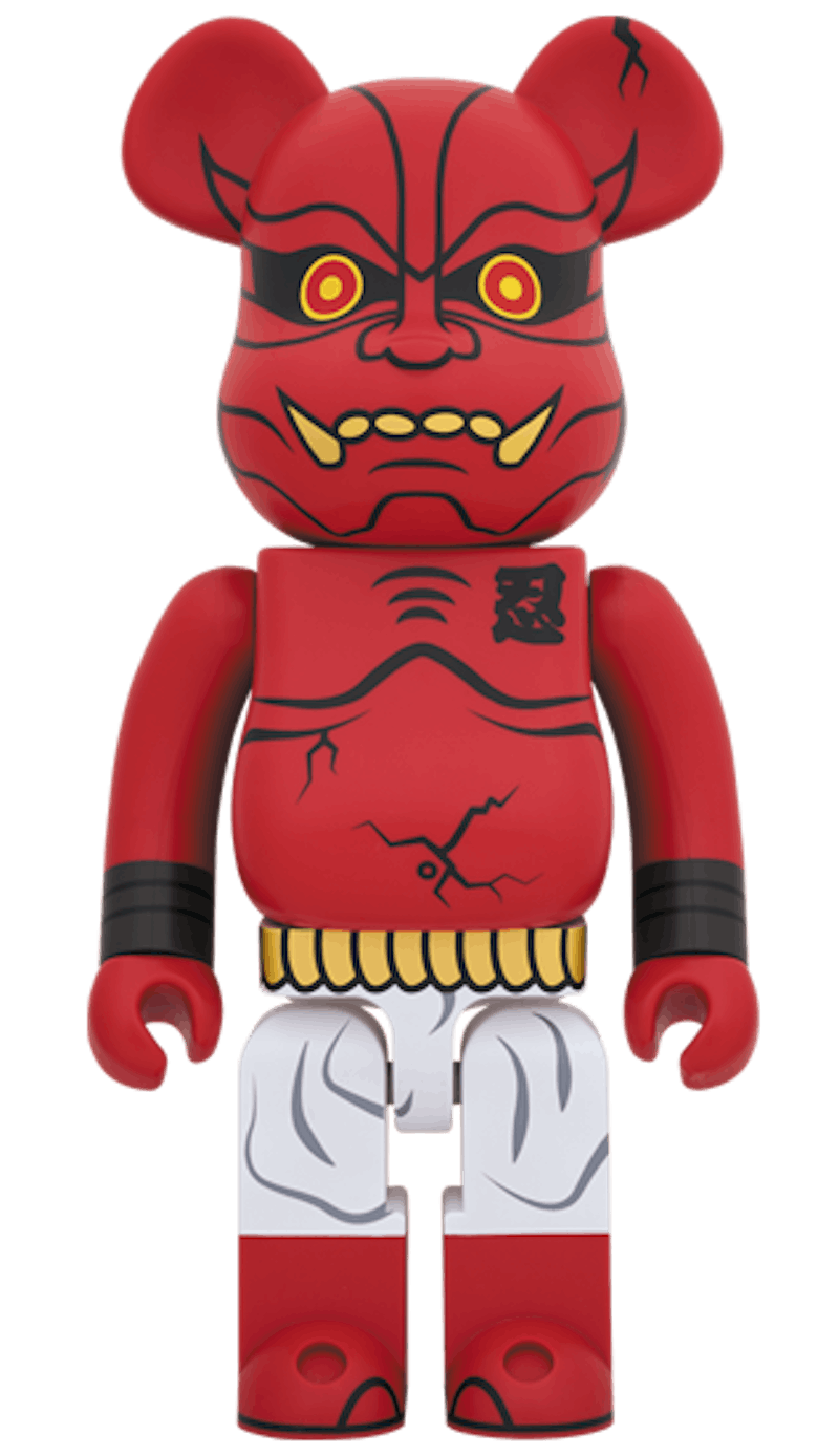 Bearbrick Play Studio Akanobu Shinobu 1000% Multi