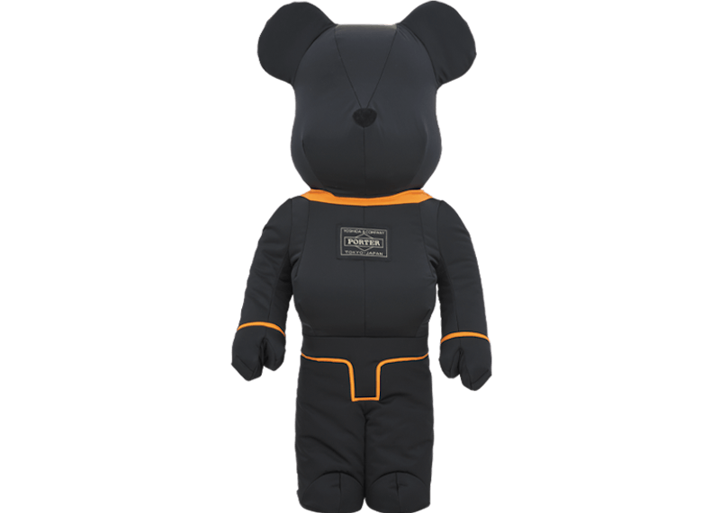 Bearbrick PORTER Special Edition TANKER 1000% Black